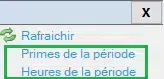 Primes de la période