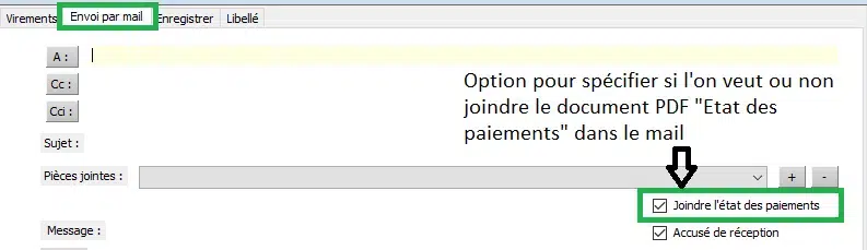 Envoyer le bulletin par mail sur Silae