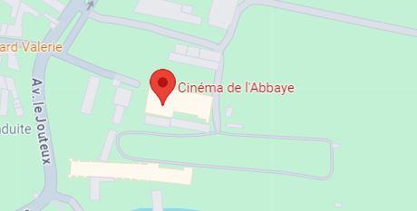 encart google maps cinema abbaye