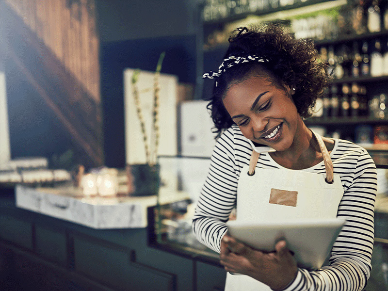 réception commande commerce et distribution