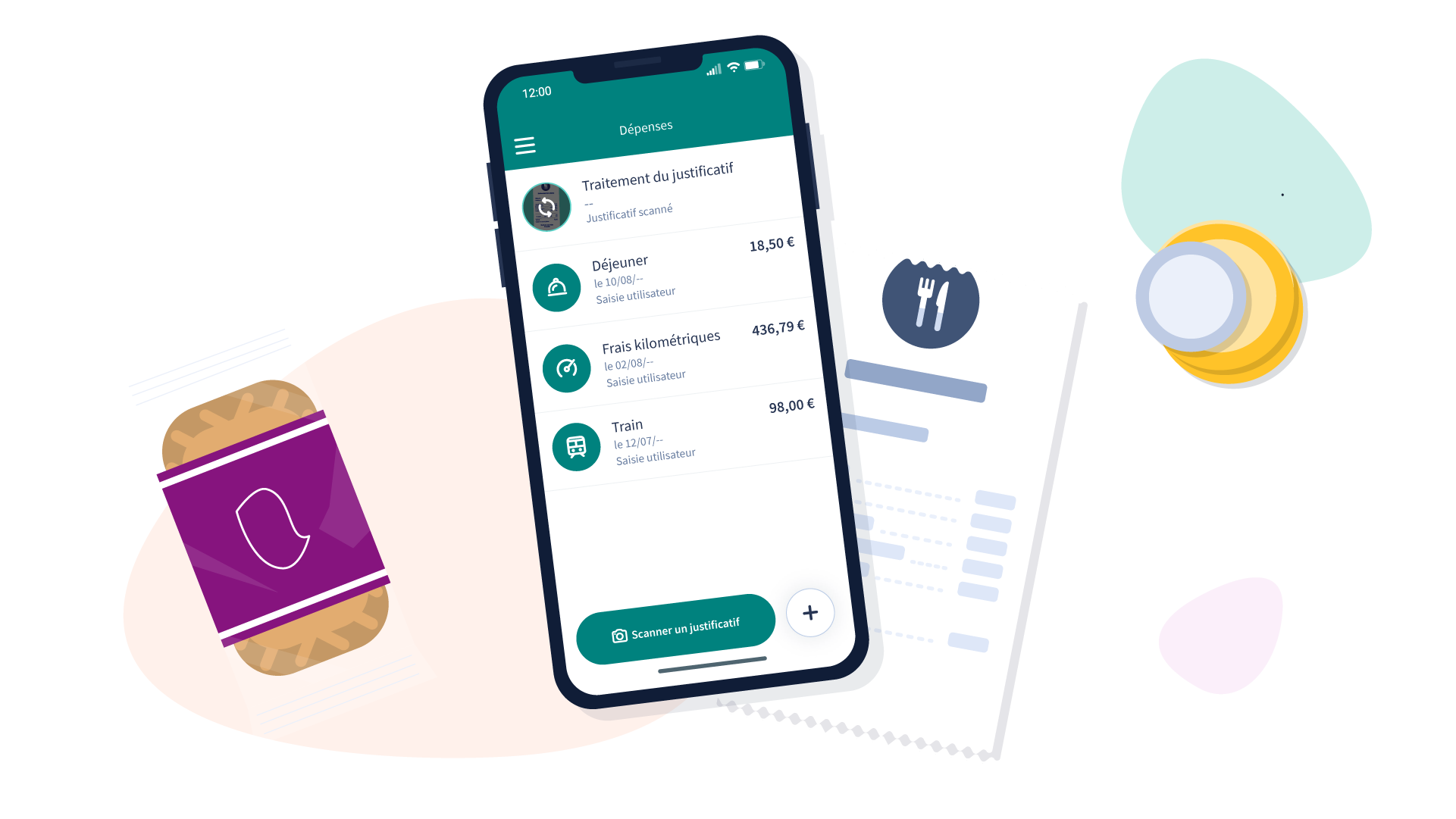 Notes de frais avec Lucca