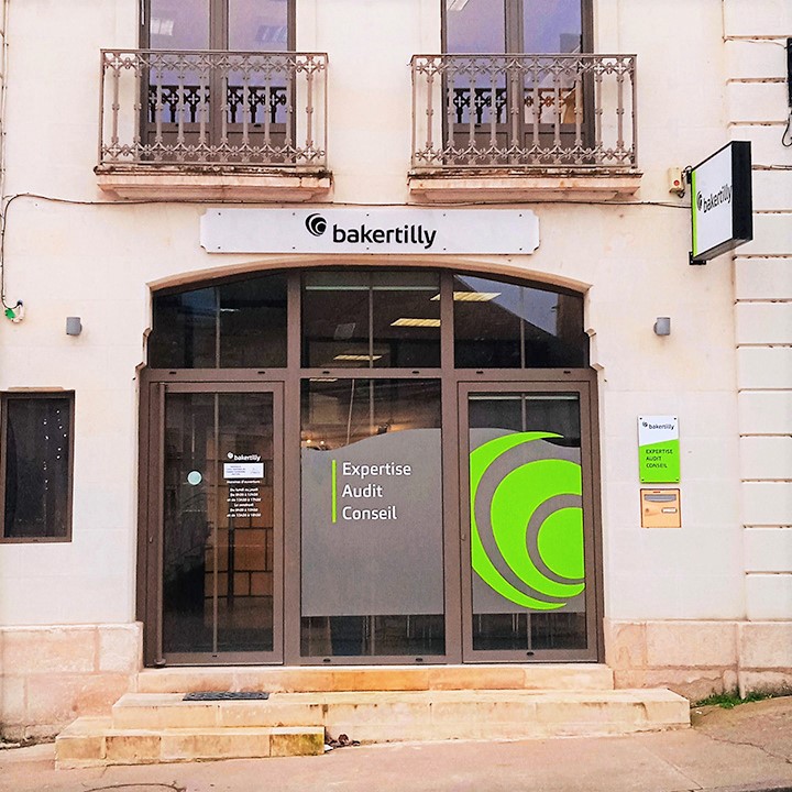 vue extérieure bureau baker tilly bourgueil