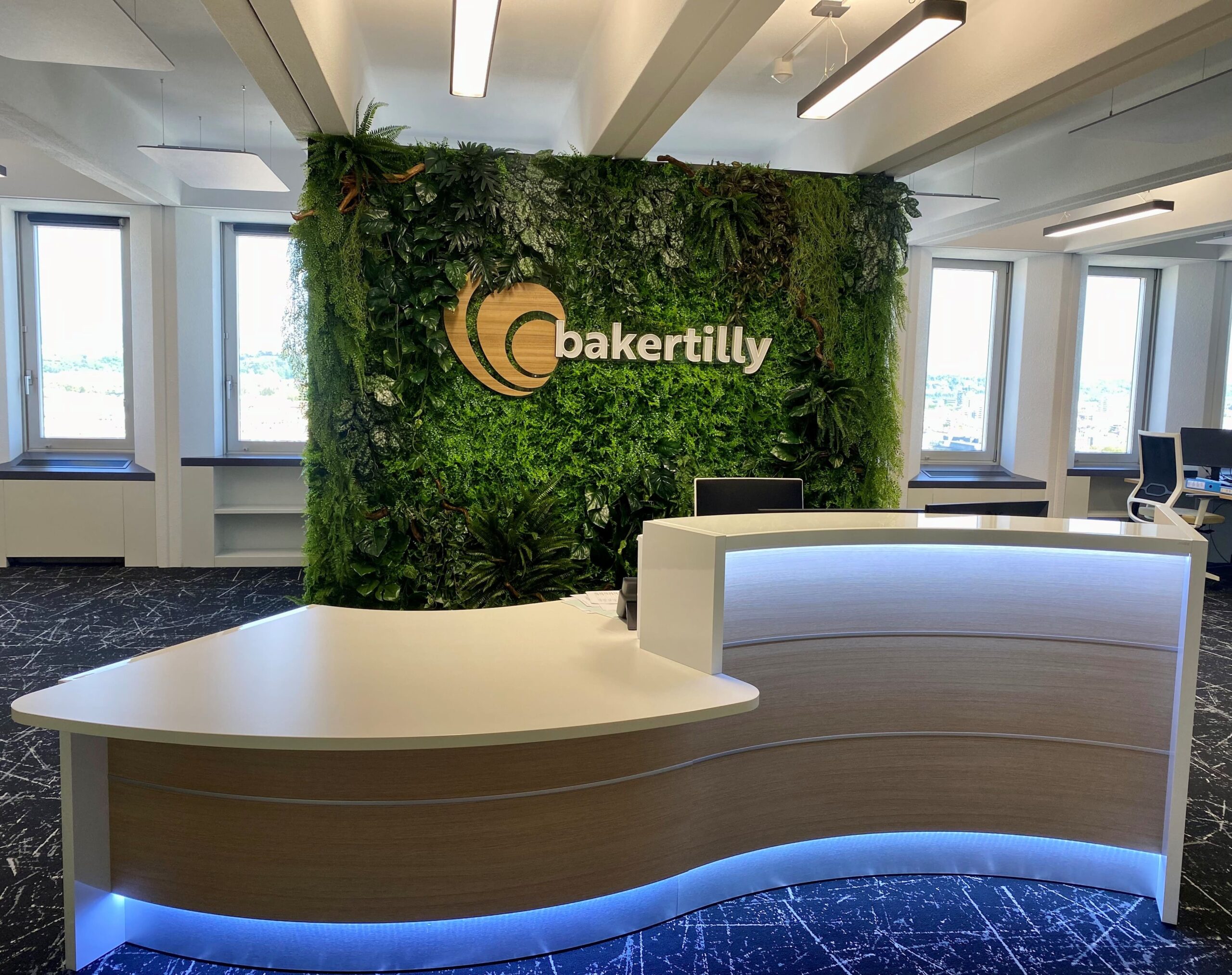 vue intérieure bureau baker tilly lyon