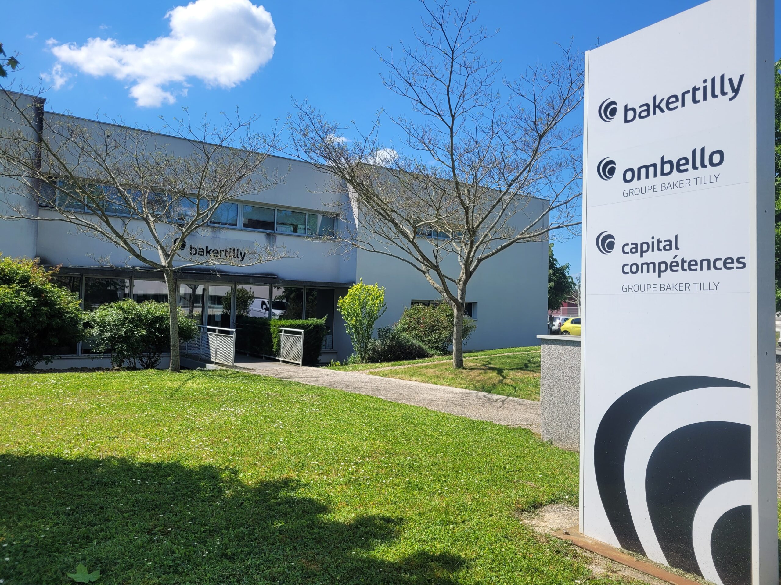 vue extérieure bureau baker tilly tours