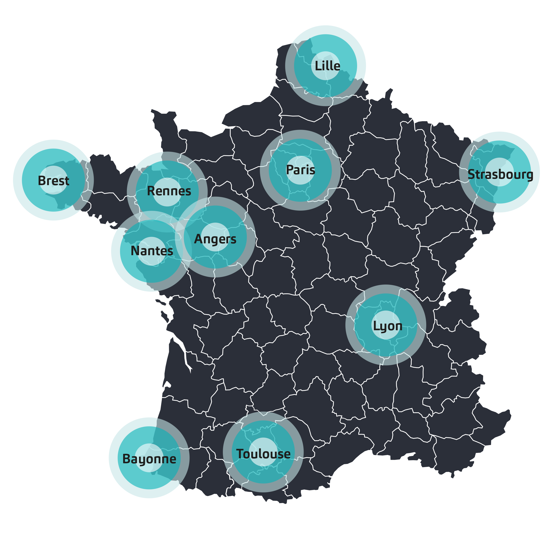 carte bureaux baker tilly
