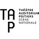 logo theatre auditorium poitiers