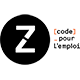 logo z code pour l'emploi