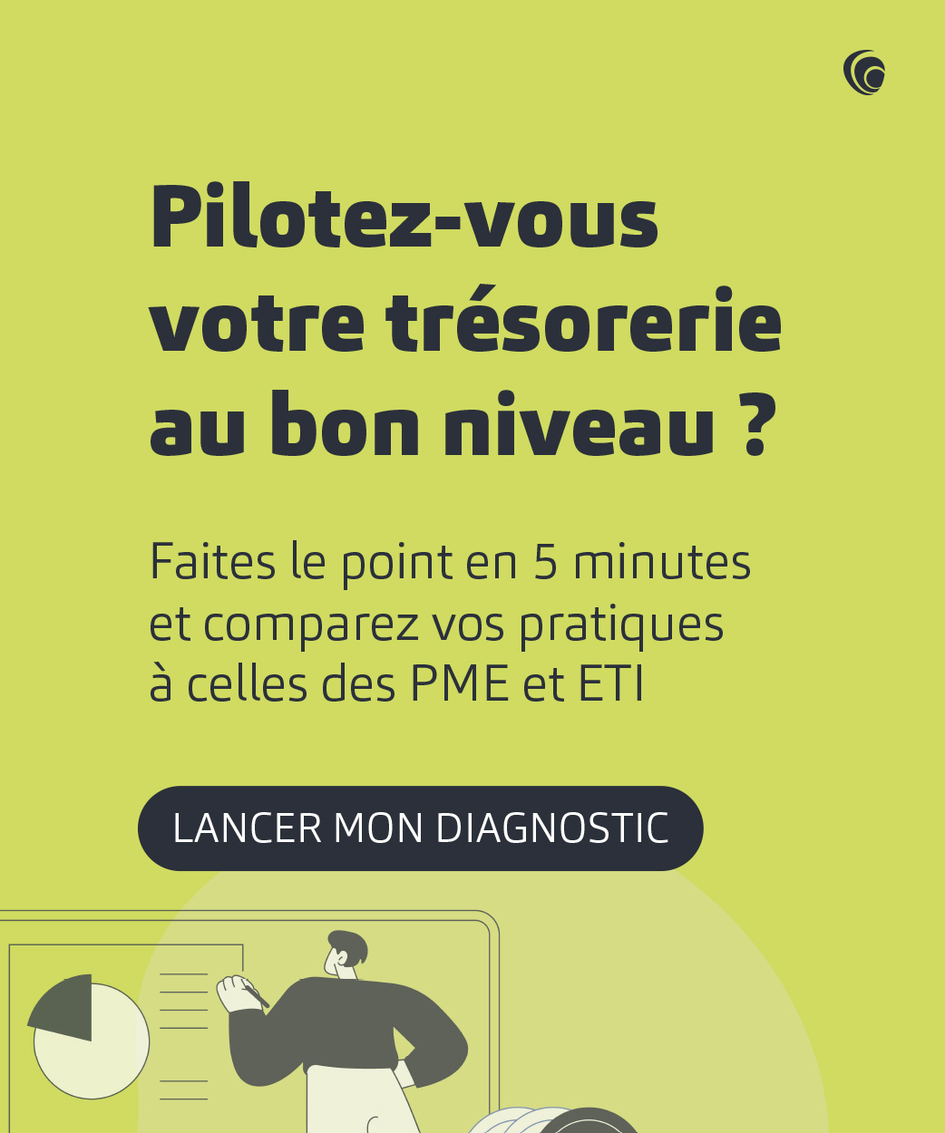 Pop-in diagnostic pilotage de la trésorerie