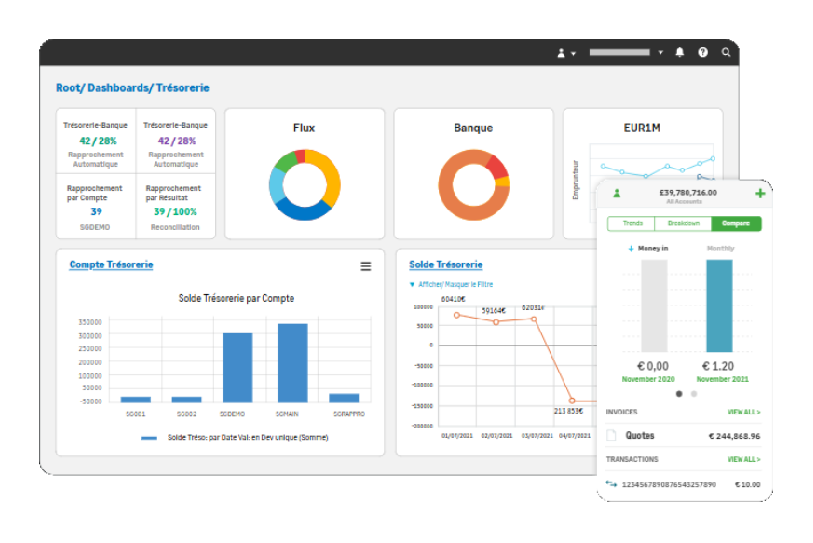 logiciel de gestion de trésorerie Sage XRT Solutions