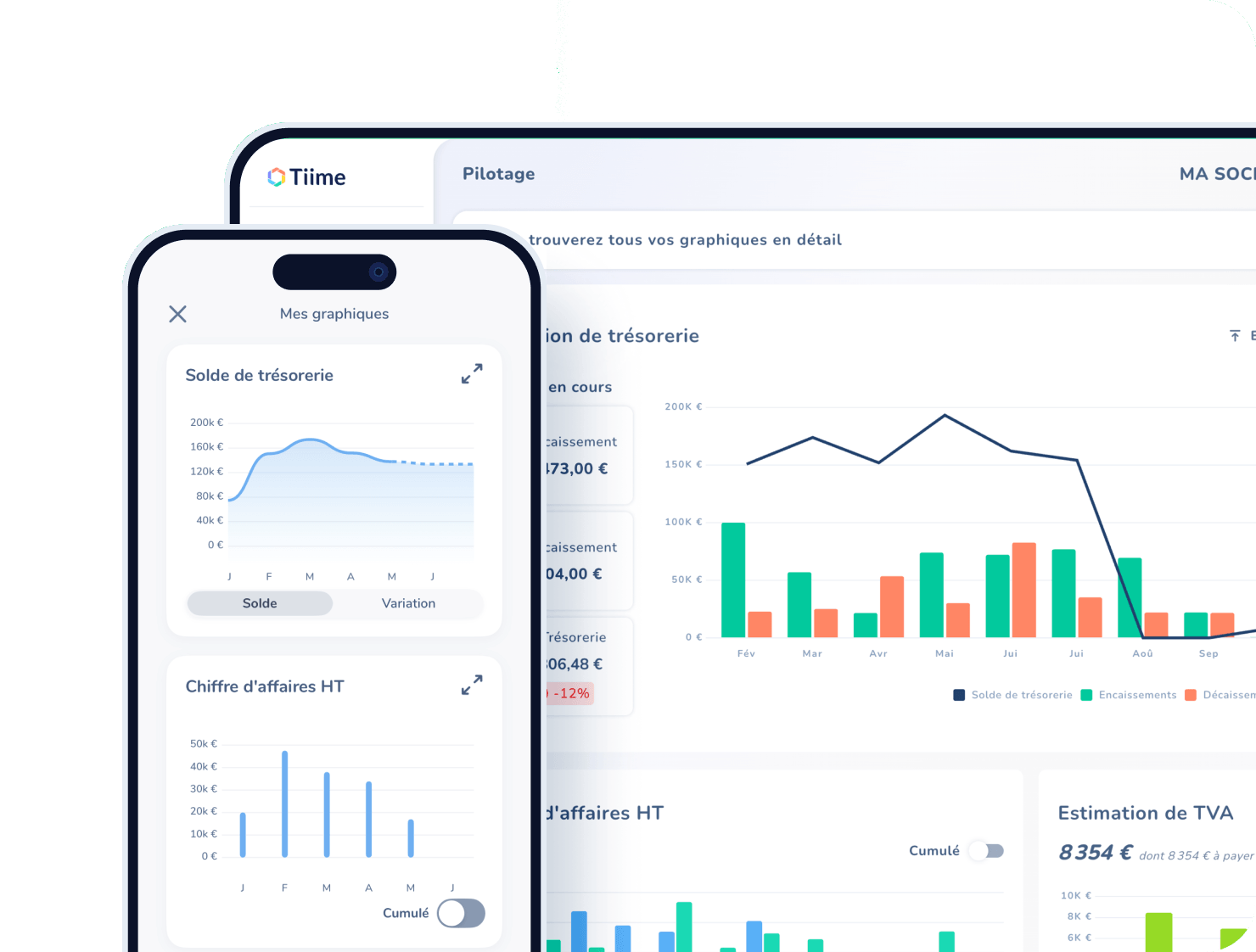 logiciel de gestion de trésorerie Tiime